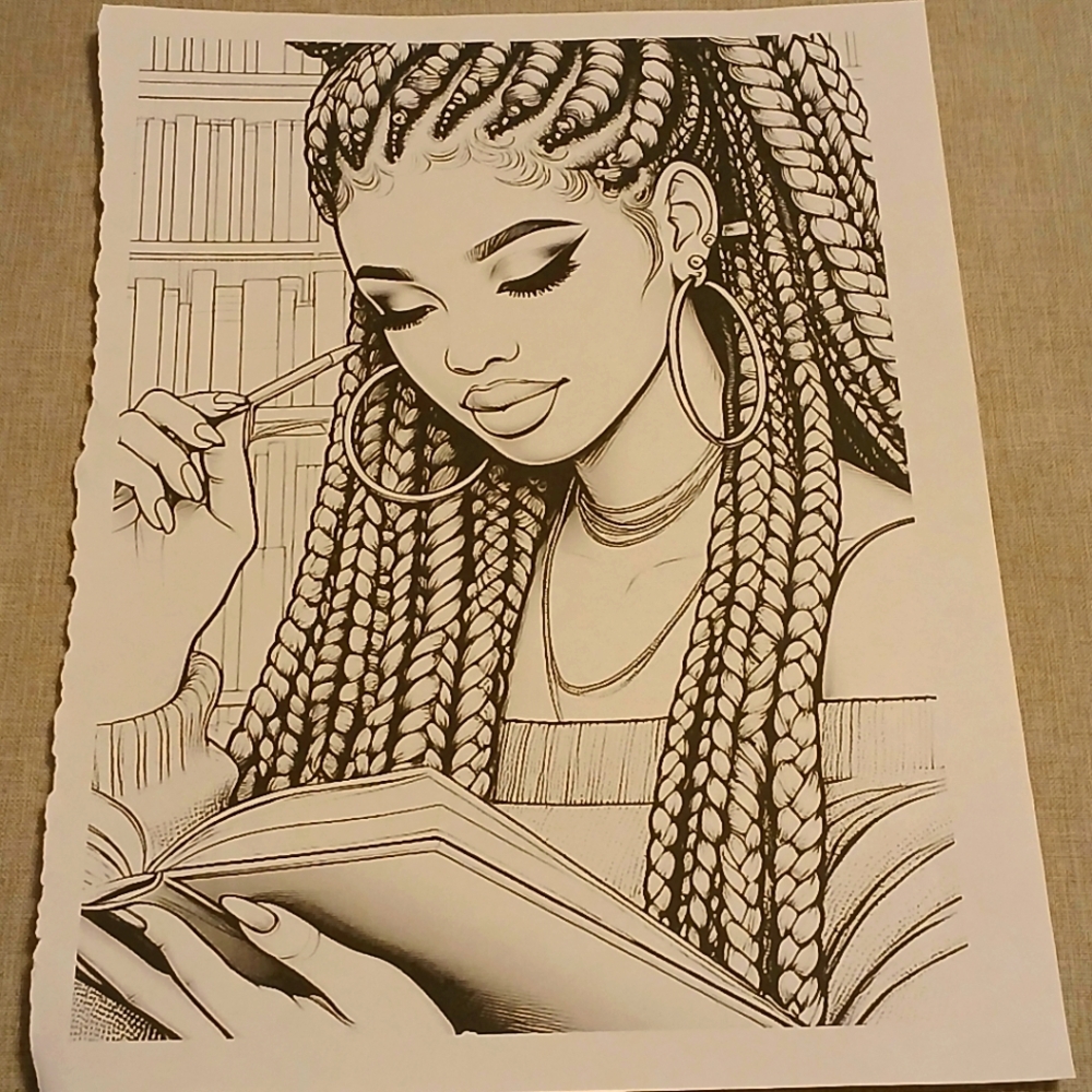 13 Pages of Self Love Coloring Pages For Women